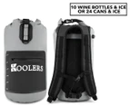 Waterproof 30L Soft Cooler Backpack - Silver