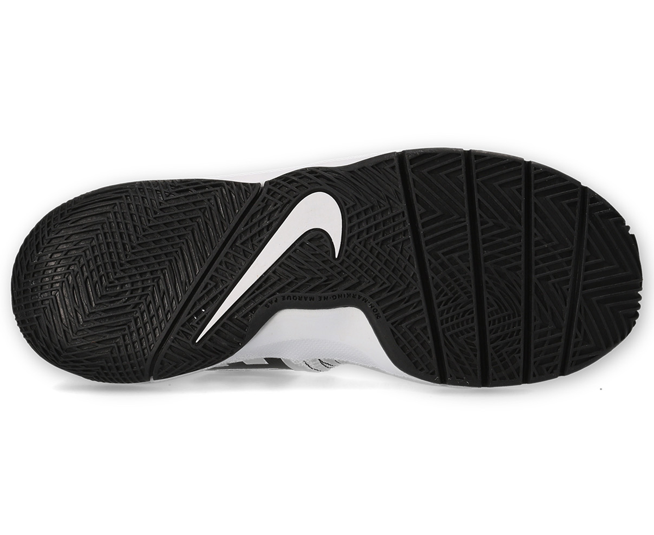Nike Boys' Grade-School Team Hustle Quick Shoe - White/Black | Catch.co.nz