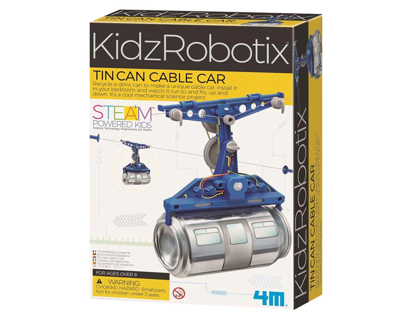 4M KidzRobotix Tin Can Cable Car Kit