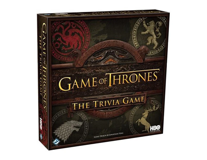 Game Of Thrones Strategy Trivia Board Game