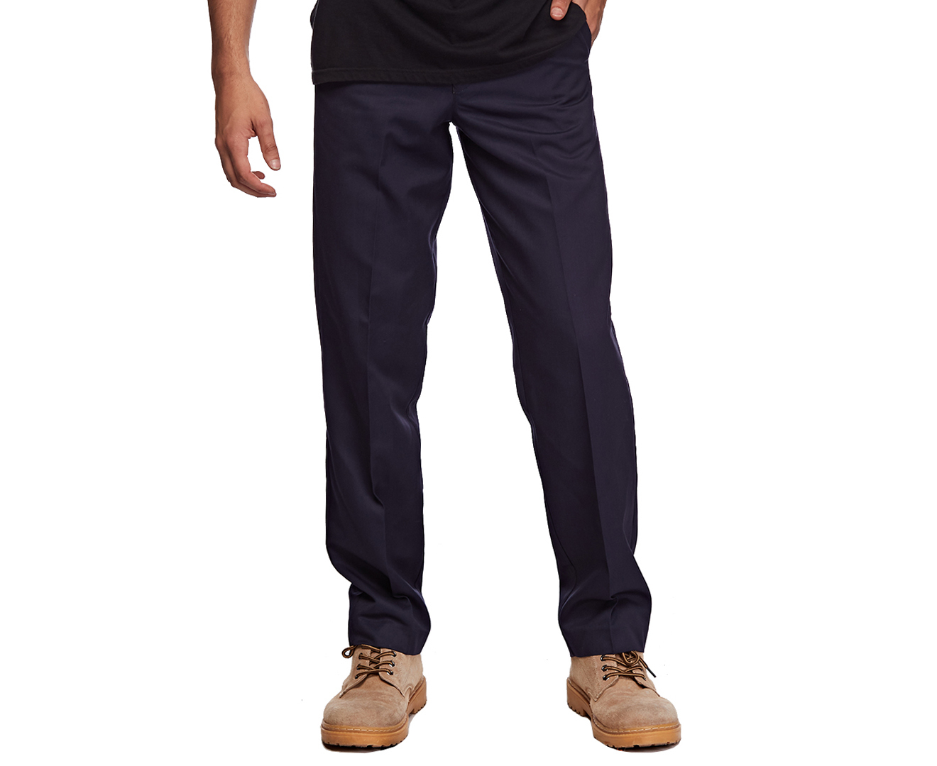 King Gee Men's Permanent Press Pants - Navy | Catch.co.nz