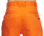 King Gee Men's Reflective Tape Drill Pants - Orange