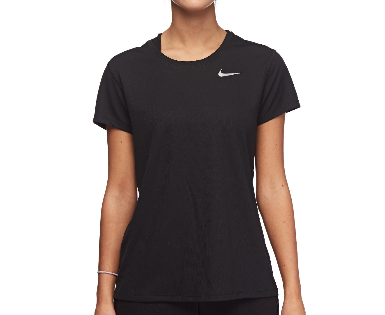 Nike Women's Nike Dry Rapid Short Sleeve Running Top - Black | Catch.co.nz