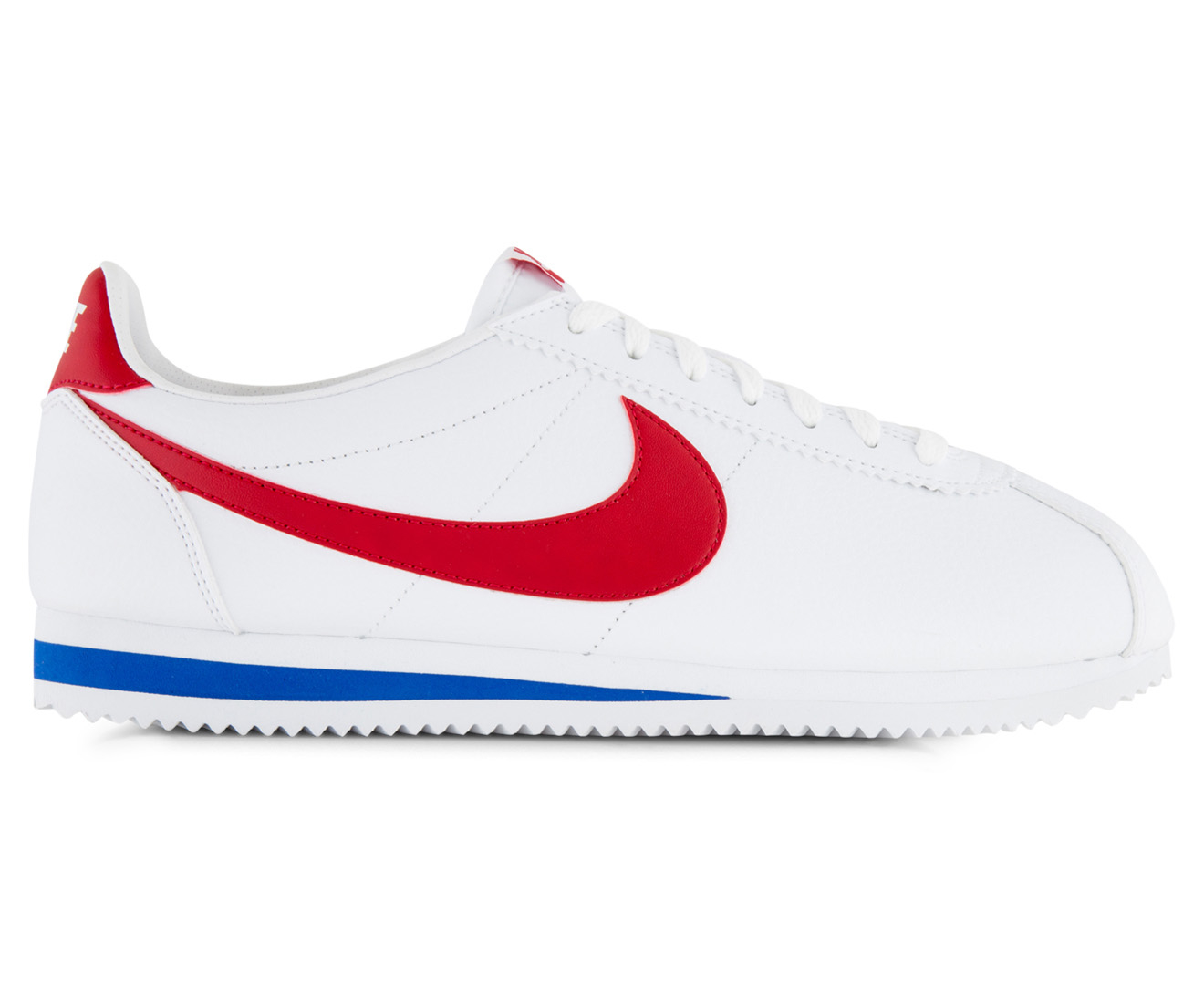 Nike Men's Classic Cortez Leather Sneakers - White/Varsity Red | Catch ...