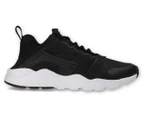 Nike Women's Air Huarache Run Ultra Shoe - Black/Black-Summit White