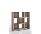 Meya Cube Storage Shelf Unit Scandinavian Oak Modern Storage Furniture