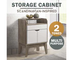 Meya Filling Storage Cabinet Scandinavian White Oak Modern Storage Furniture