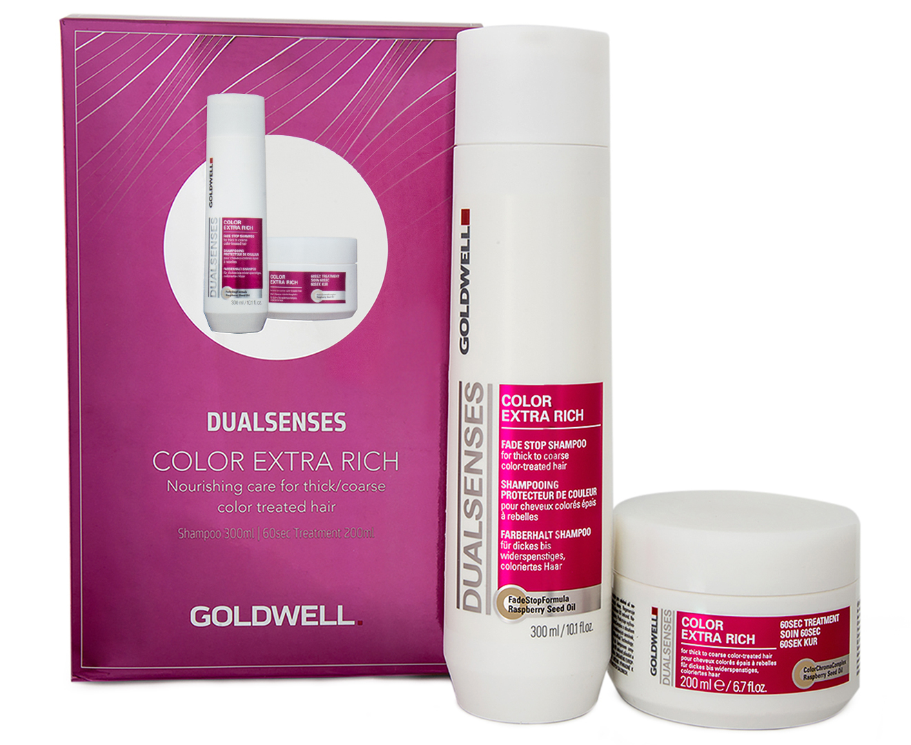 Goldwell DualSenses Colour Extra Rich Shampoo 60Sec Treatment Duo   5ae6ba6b057d6548303744 