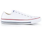 Converse Unisex Chuck Taylor All Star Low Top Leather Sneakers - White