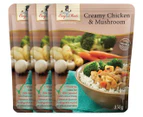3 x Easy Meals Creamy Chicken & Mushroom 350g