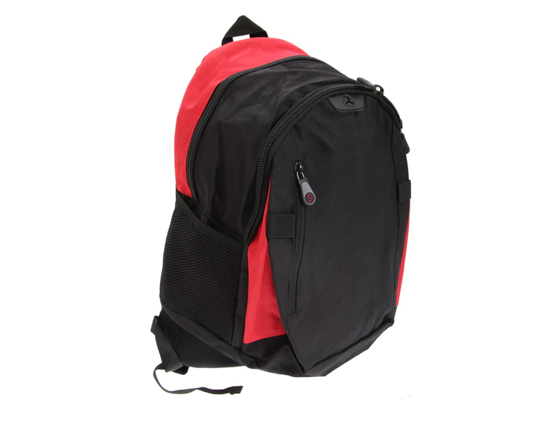Shugon Freiburg 15.6 Inch Laptop Backpack - 30 Litres (Black/Red) - BC1133