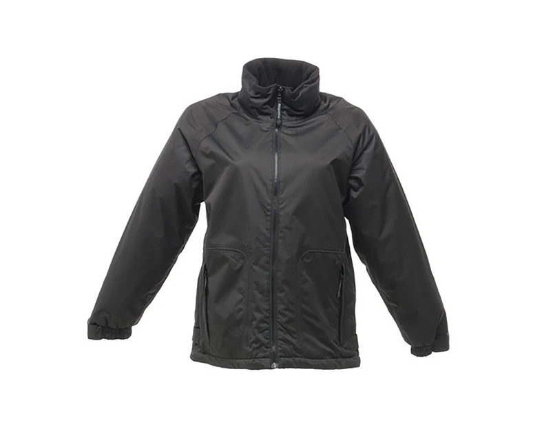 Regatta Great Outdoors Womens Waterproof Zip Up Jacket (Black) - RG1846