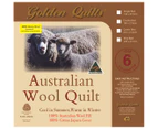 Golden Quilts 600GSM Classic Down Wool Quilt