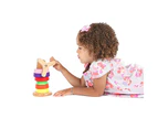 Discoveroo Windmill Stackeroo Wooden Stacking/Building Toy Learning Education