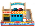 Melissa & Doug Service Station Parking Garage Playset