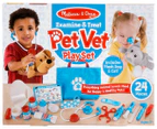 Melissa & Doug Examine & Treat Pet Vet Play Set