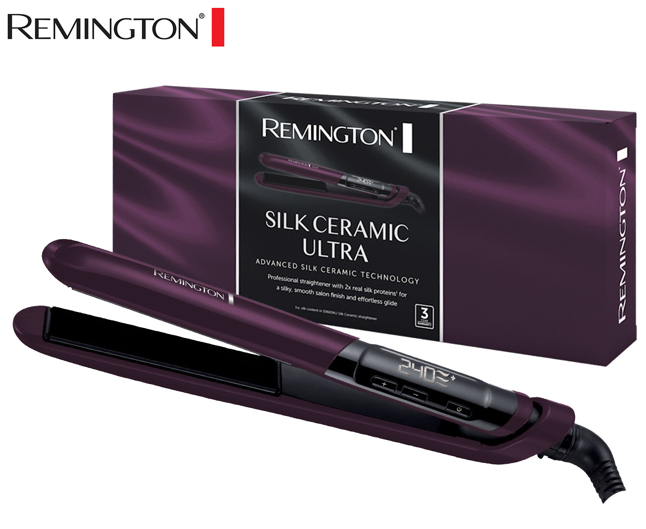 Silk straightener clearance remington