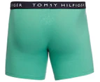 Tommy Hilfiger Men's Boxer Brief 3-Pack - Spearmint/Blue/Navy