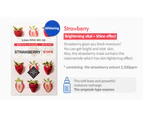 6 Pieces x Etude House 0.2 Therapy Air Mask #Strawberry - Brightening & Revitalizing - Korean Face Mask Sheet