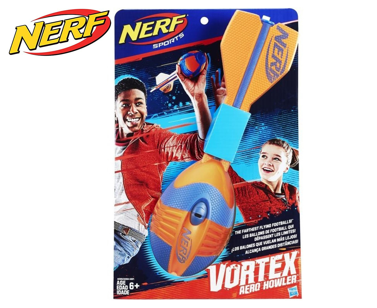 NERF Sports Vortex AERO HOWLER NEON