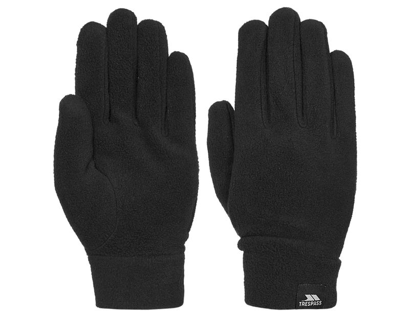 Trespass Mens Gaunt Ii Fleece Gloves (Black) - TP3966
