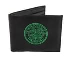 Celtic FC Mens Official Leather Wallet With Embroidered Football Crest (Black) - SG527 1