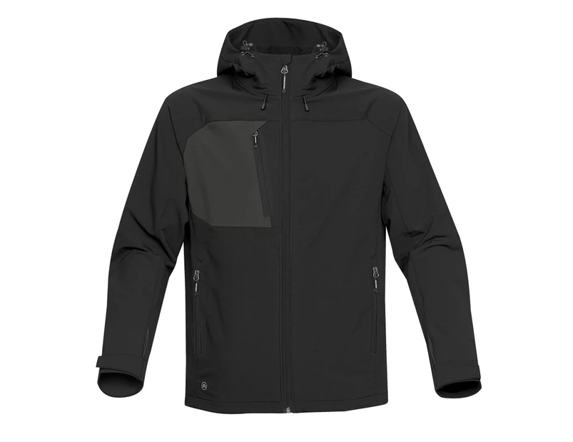 Stormtech Mens Sidewinder Shell Jacket (Black/Black) - RW5977