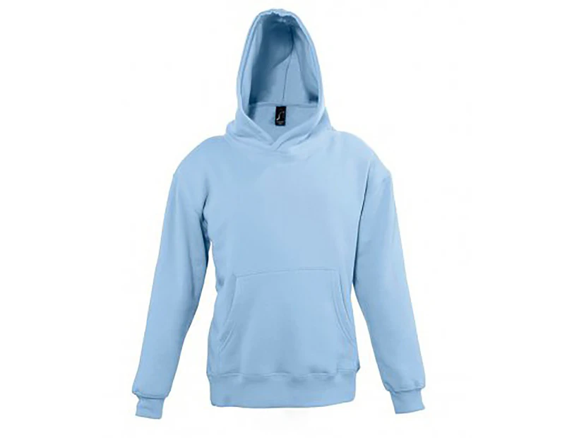 SOLS Childrens/Kids Slam Hooded Sweatshirt (Sky Blue) - PC2682