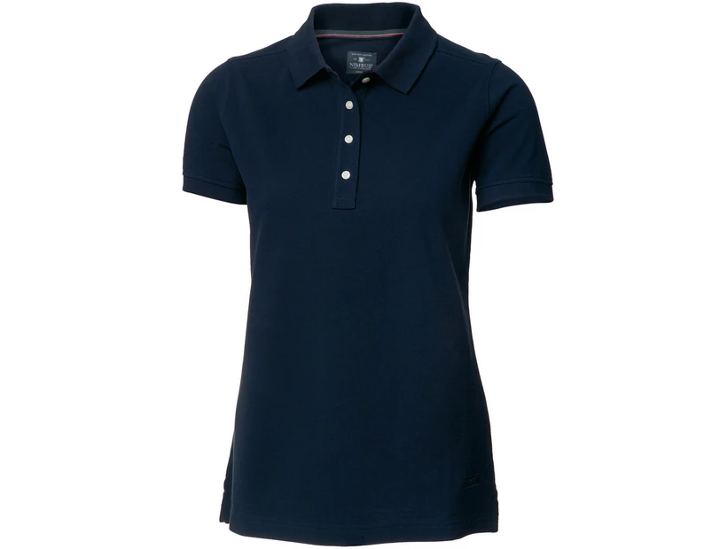 Nimbus Womens Yale Short Sleeve Polo Shirt (Navy) - RW3618
