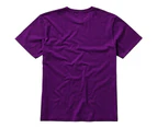 Elevate Mens Nanaimo Short Sleeve T-Shirt (Plum) - PF1807