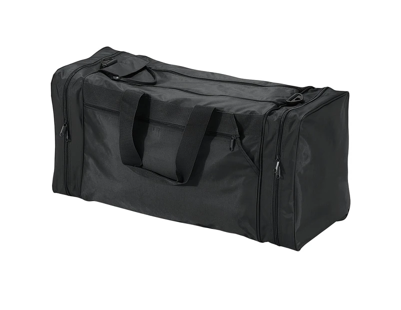 Quadra Jumbo Sports Duffle Bag - 74 Litres (Black) - BC776