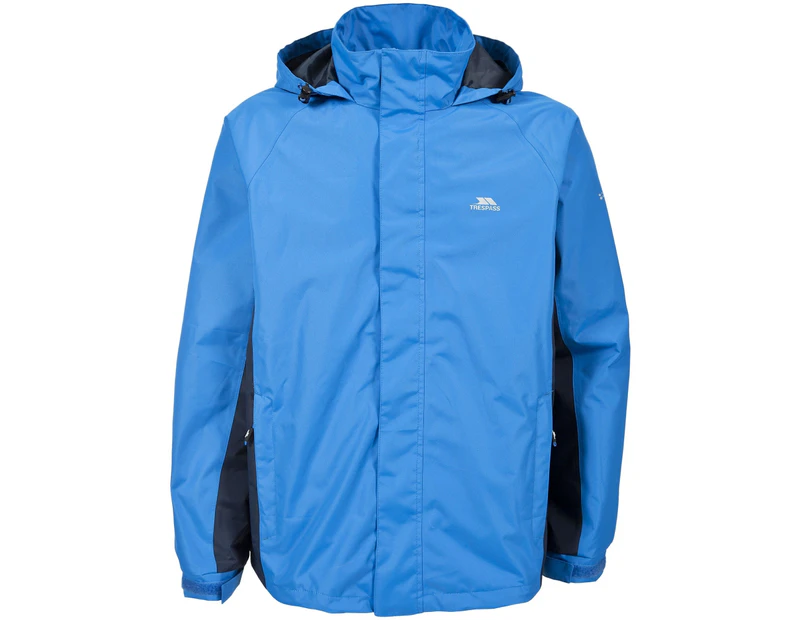 Trespass Mens Rogan II Waterproof Jacket (Bright Blue) - TP3333