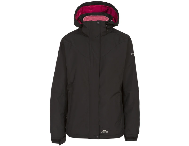 Trespass Womens Madalin Waterproof 3-In-1 Jacket (Black) - TP3130