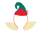 Christmas Shop Childrens/Kids Elf Headband (Red/Green) - RW5851