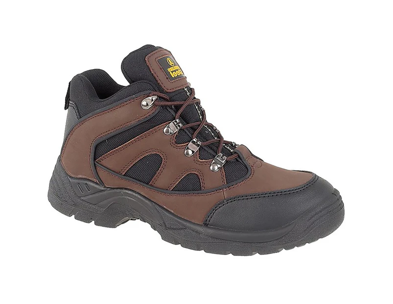 Amblers Unisex Steel FS152 SB-P Mid Boot / Mens Womens Boots (Brown) - FS253