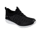 Skechers Womens Synergy 2.0 Simply Chic Sports Shoes (Black/White) - FS5122