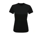 Tri Dri Womens Performance Short Sleeve T-Shirt (Black) - RW5573