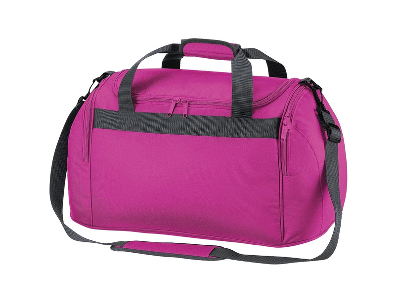 Bagbase Freestyle Holdall / Duffle Bag (26 Litres) (Fuchsia) - BC2529