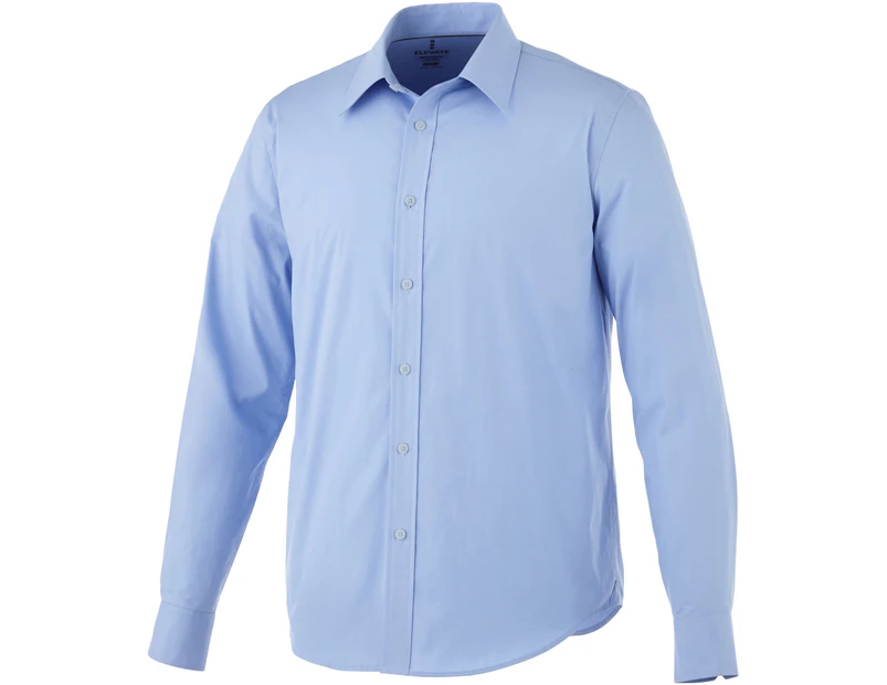 Elevate Mens Hamell Long Sleeve Shirt (Light Blue) - PF1841