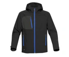 Stormtech Mens Sidewinder Shell Jacket (Black/Azure) - RW5977