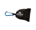 Trespass Dripclip Microfibre Towel Keyring With Carabiner Clip (Blue) - TP551