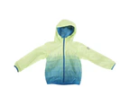 Bench Childrens/Kids Instant Zip Up Hooded Jacket (Green/Blue) - F407