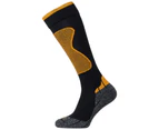 Performance Unisex Expert Padded Socks (Black/Orange) - HZ111