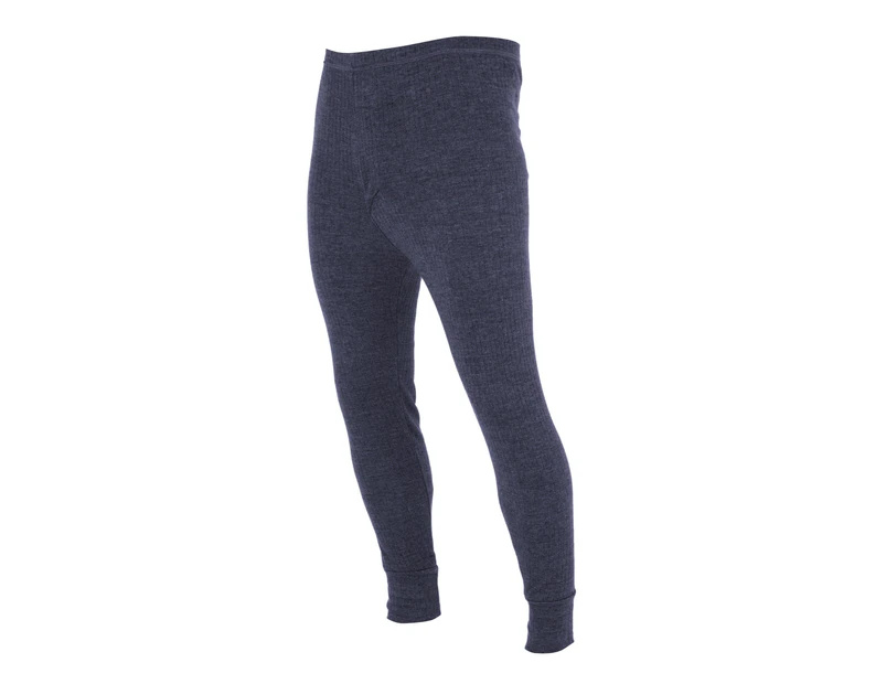 Floso Mens Thermal Underwear Long Johns/Pants (Standard Range) (Denim) - THERM20