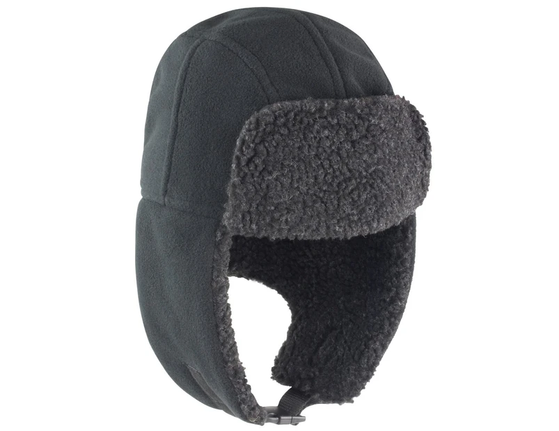 Result Mens Winter Thinsulate Sherpa Hat (Black) - BC3055