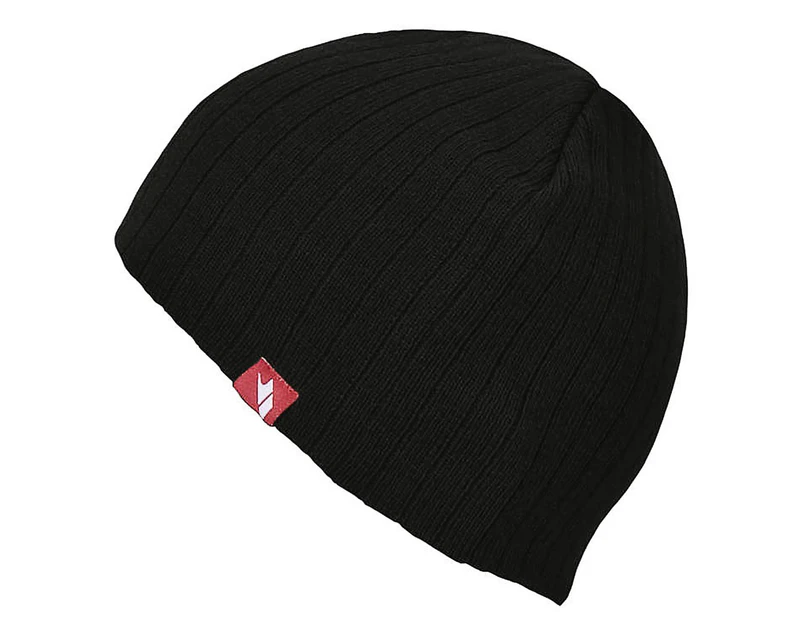 Trespass Childrens Youths Stagger Knitted Winter Beanie Hat (Black) - TP2650