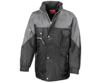 Result Mens Hi-Active Insulated Performance Waterproof Jacket (Black/ Charcoal) - RW3226