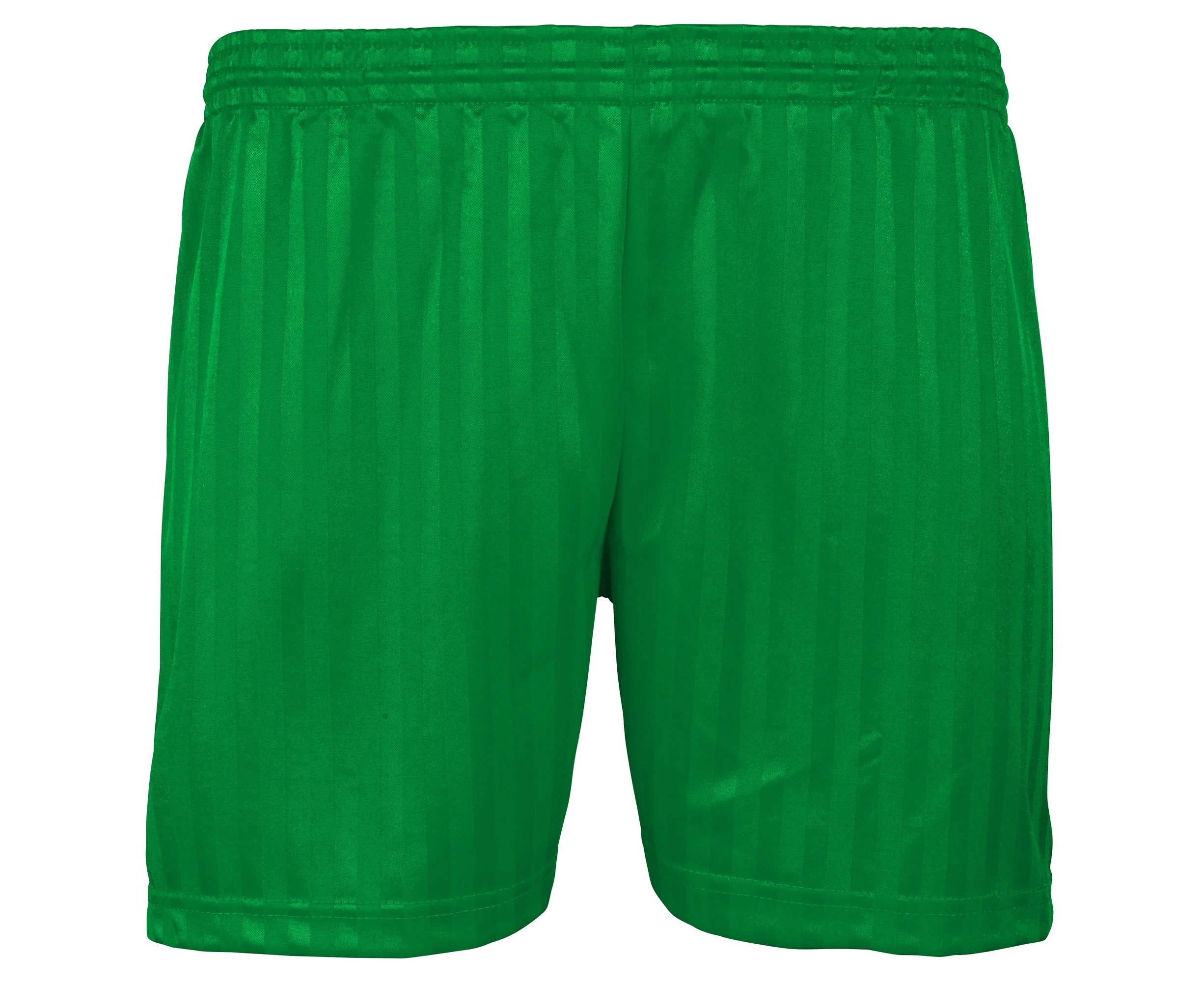 Maddins Kids Unisex Shadow Stripe Sports Shorts (Kelly Green) - RW850