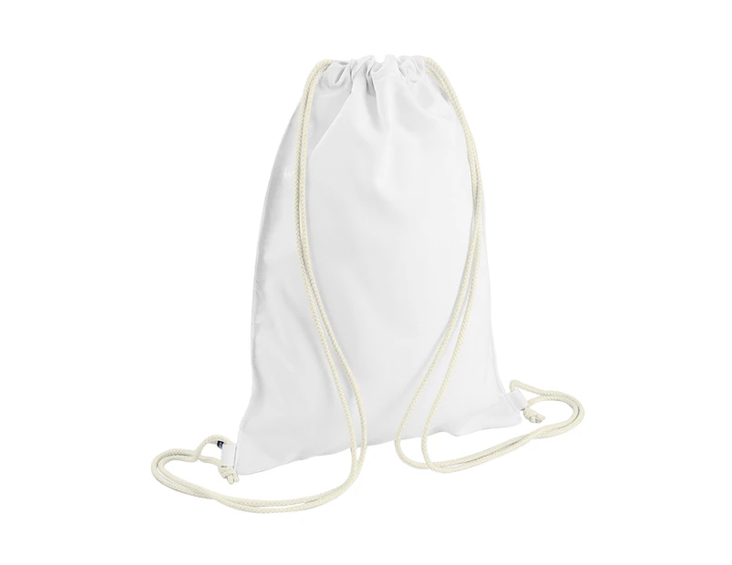 Bagbase Sublimation Gymsac / Drawstring Bag (5 Litres) (White) - BC3150