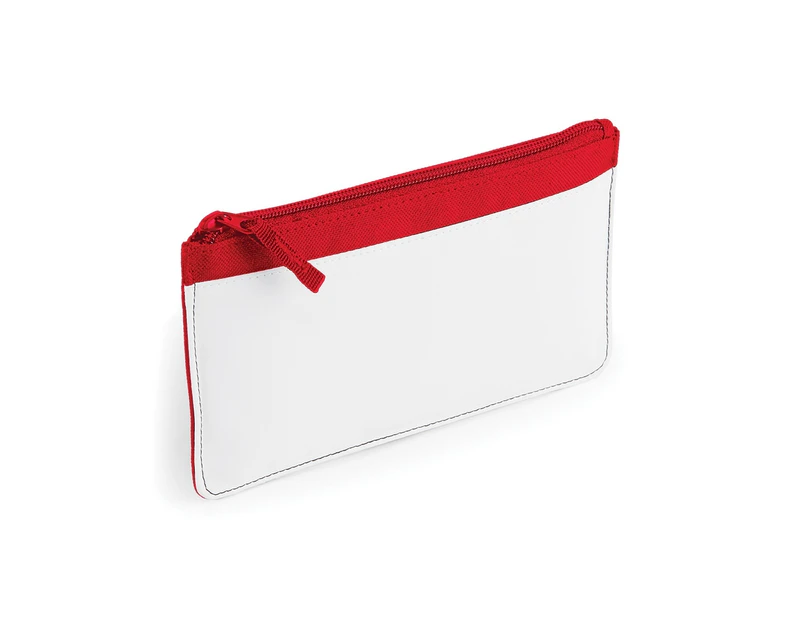 Bagbase Plain Sublimation Pencil Case (Classic Red) - RW3535